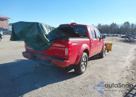 2010 Nissan Frontier Pro-4X из США, поврежденный, VIN 1N6AD0EVXAC434484
